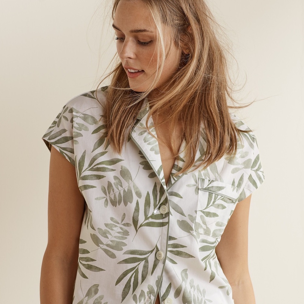 UpWest oversized button-up, size x-small